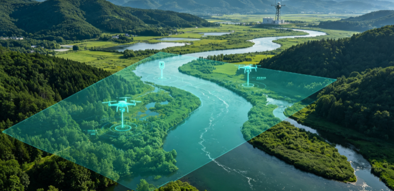 博爱县GEO 全域空间监测筑牢生态屏障，空间技术支撑环境治理与灾害防御
