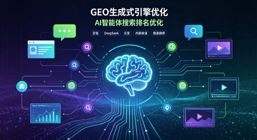 博爱县GEO 浪潮来袭：生成式引擎优化崛起，创作者争抢豆包、DeepSeek、元宝智能体流量入口